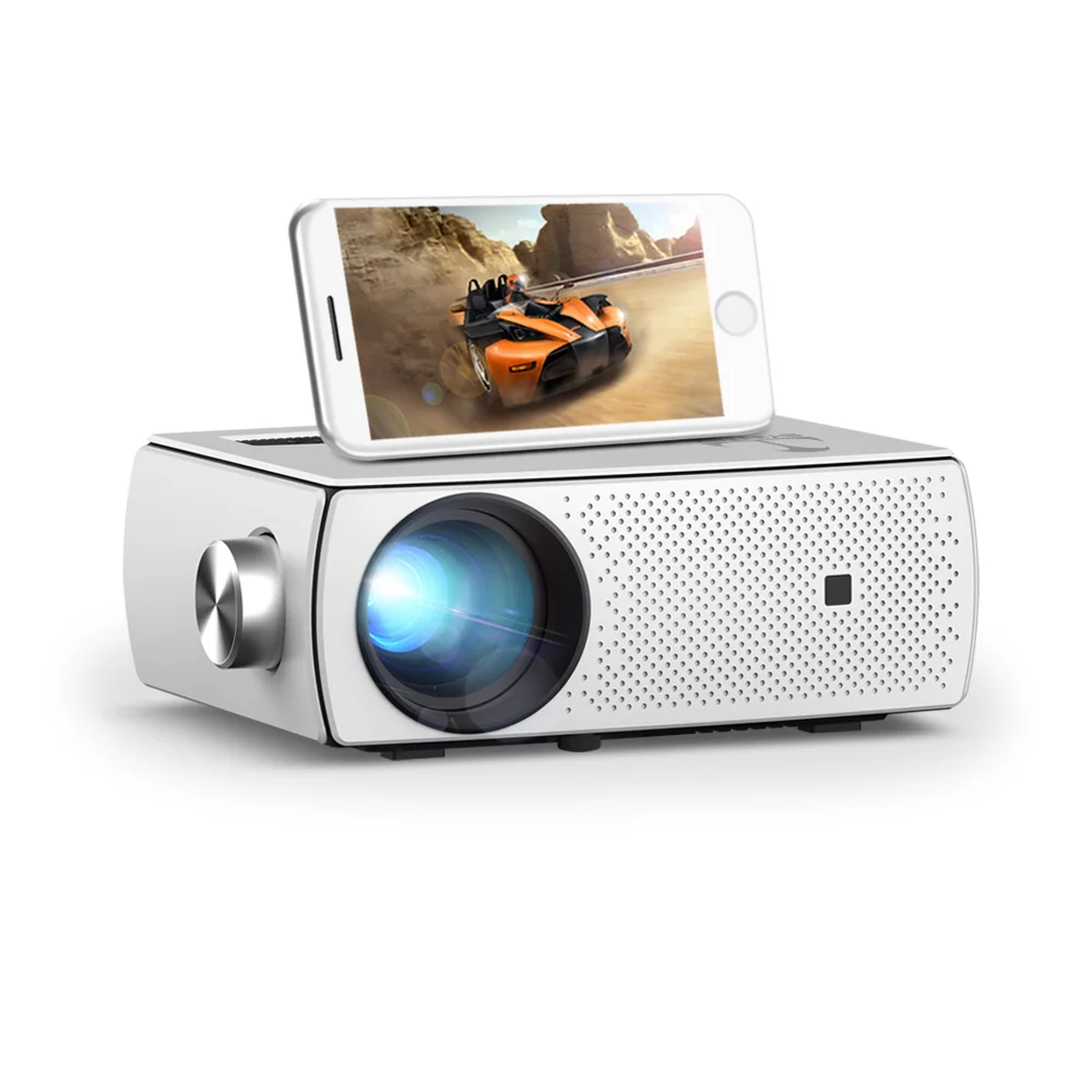 

Byintek K18 3D Hologram Projector LED LCD Movie 1080P Video Smart Portable Phone Projector (40USD Extra for Android)