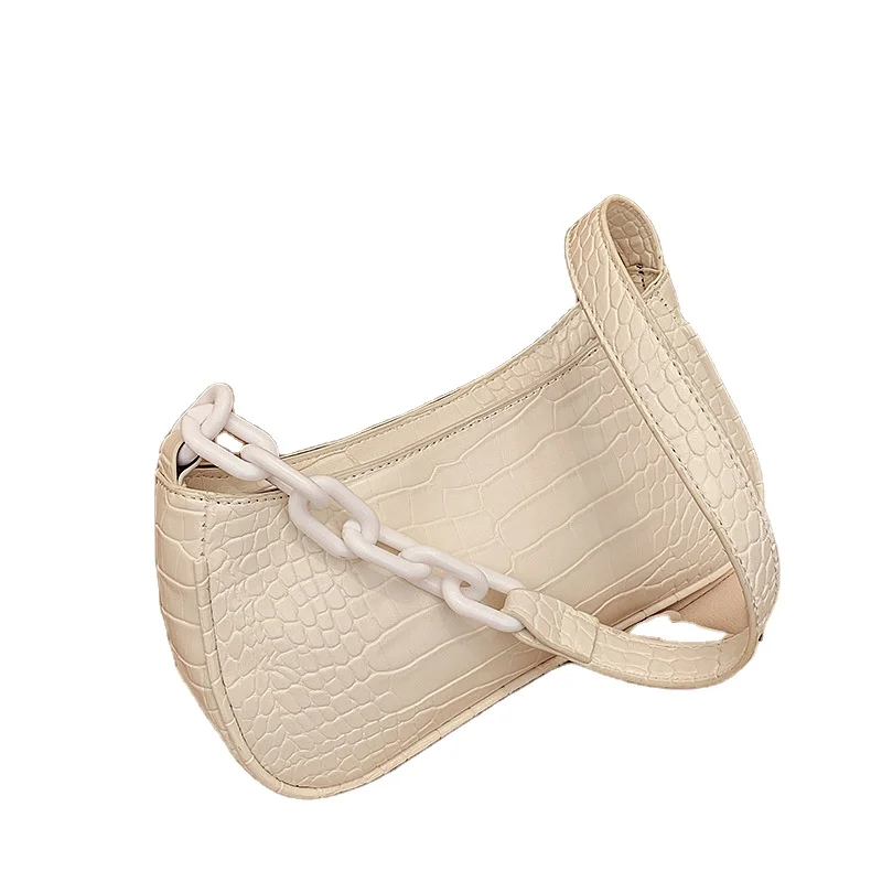 

2020 New Arrive Amazon Hot Sale Girls Cute Shopping Bags Luxury Ins Fashion Shoulder Underarm Bag Trendy, White/blue/black/brown