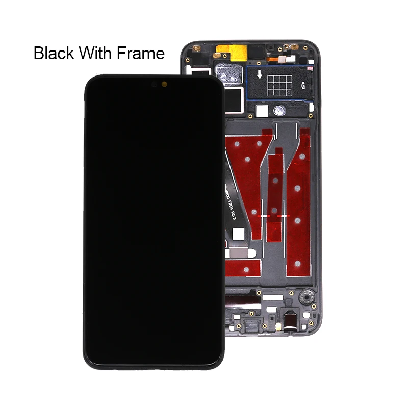 

For Huawei Honor 8X LCD Display Assembly For Huawei Honor 8X LCD with Touch Screen Digitizer with Frame+Sensor Flex, Black