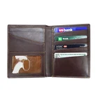 Luxo Multi-fun&ccedil;&atilde;o RFID Bloqueio carteira de viagem em Couro PU titular do cart&atilde;o de passaporte conjunto para mulheres dos homens