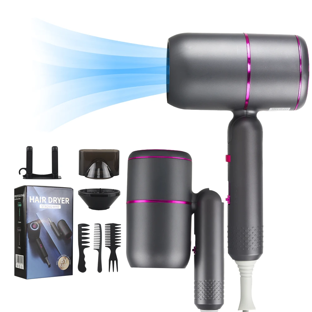 

Electric Negative Ion Hair Dryer And Straightener Professional Hair Dryer Set