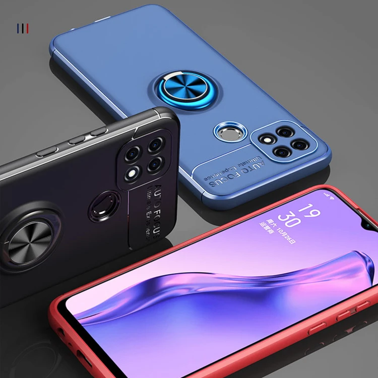 

Rubber coating Soft tpu CD Ring Bracket phone case  Back cover