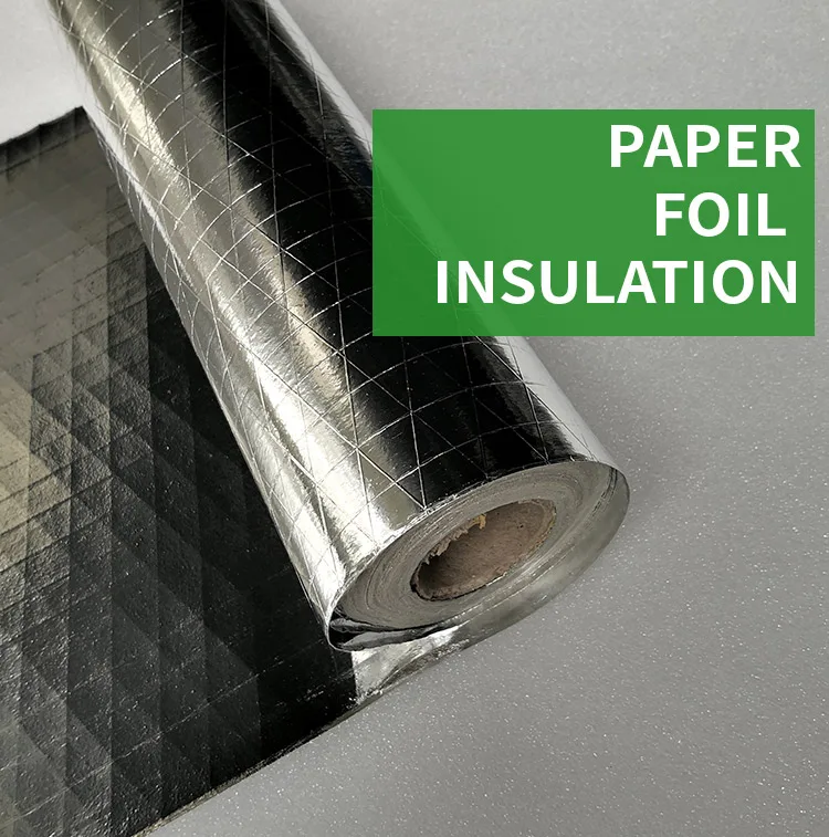 Fsk Facing Aluminum Foil Kraft Paper Aluminum Foil Faced Kraft Paper