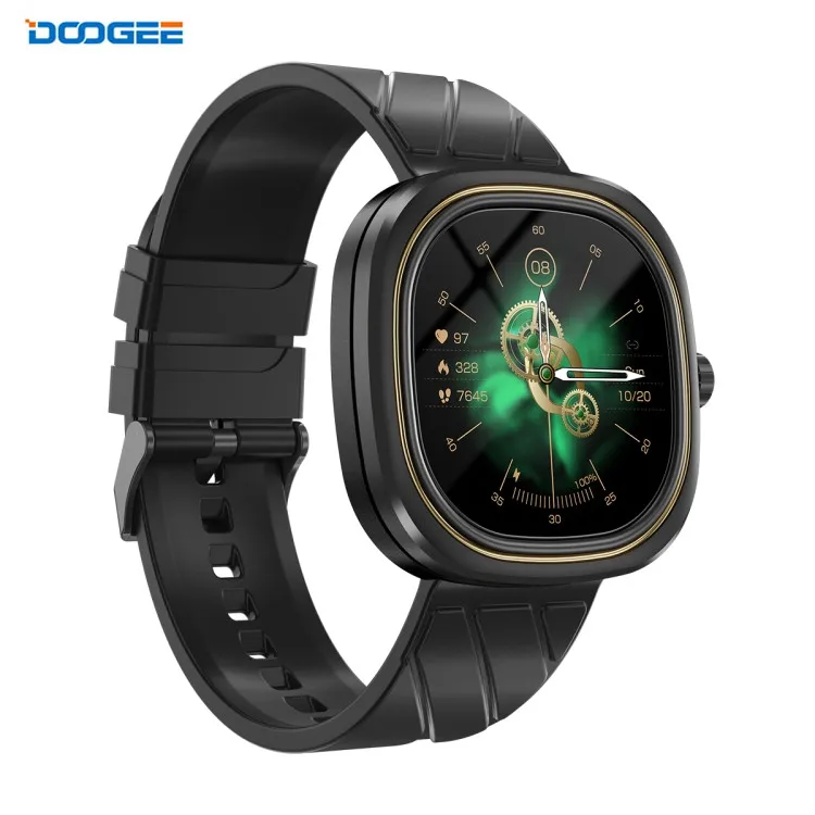 

Dropshipping Original DOOGEE DG Ares 1.32 inch LCD Screen Smart Watch 3ATM Waterproof Watch Fashion punk design Digital Watch