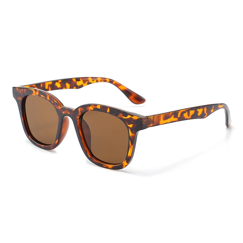 

2021 Fashion tort frame square small classic design sunglasses men and women UV400, 5 colors in stock