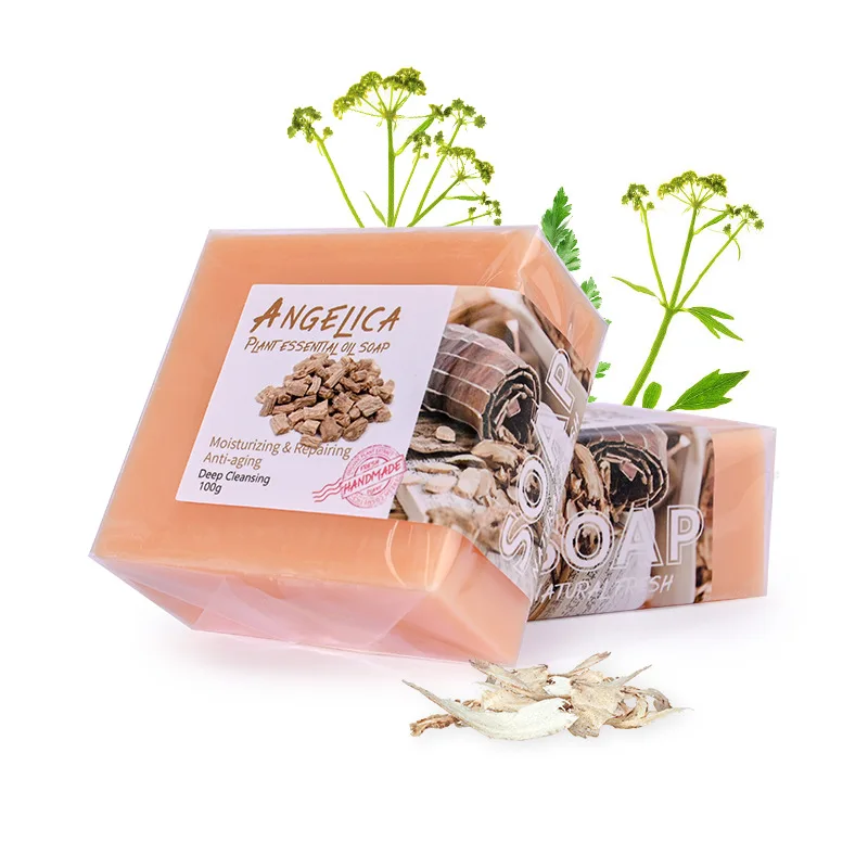 

Aixin Wholesale Private Label Handmade Soap 100% Natural Moisturizing Repairing Angelica Essential Oil Handmade Soap