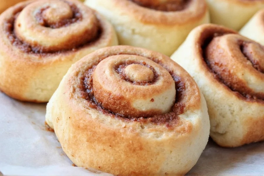 Step-by-step process of making cinnamon bun dough, showing proper kneading technique and rolling method
