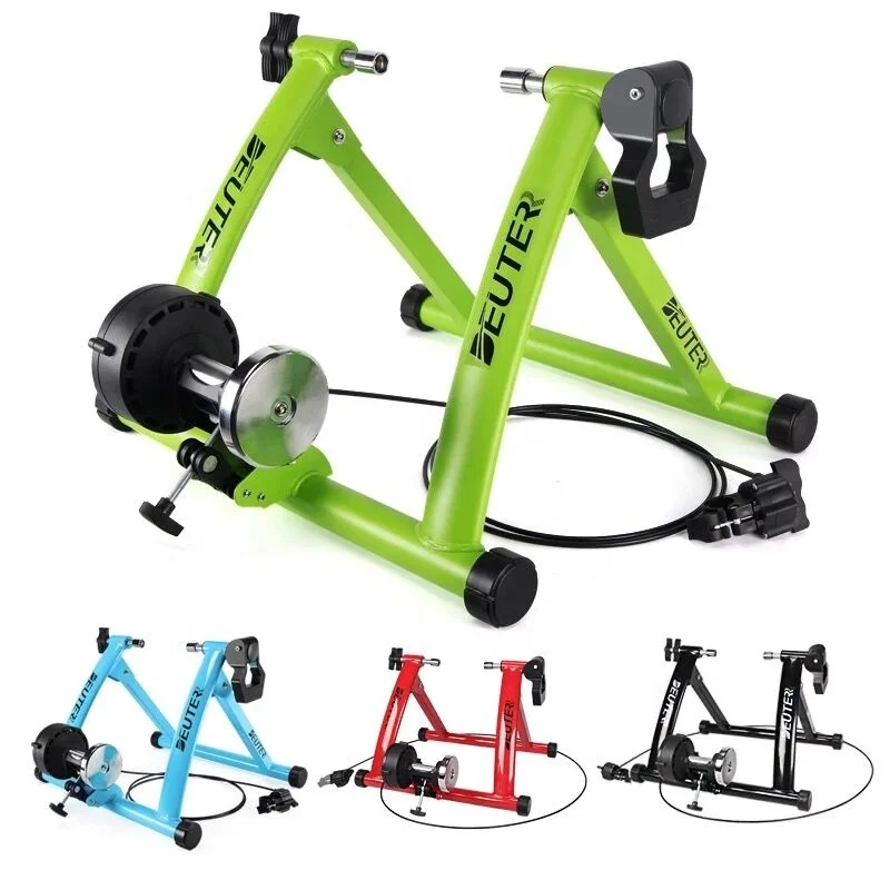 

Indoor Exercise Bike Trainer Home Training 6 Speed Magnetic Resistance Bicycle Trainer Road MTB Bike Trainers Cycling Roller