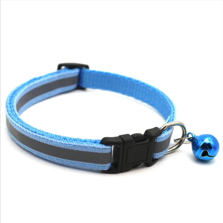 

free shipping Factory Direct Sale Durable Nylon Dog Collars Cat Collar with Bell