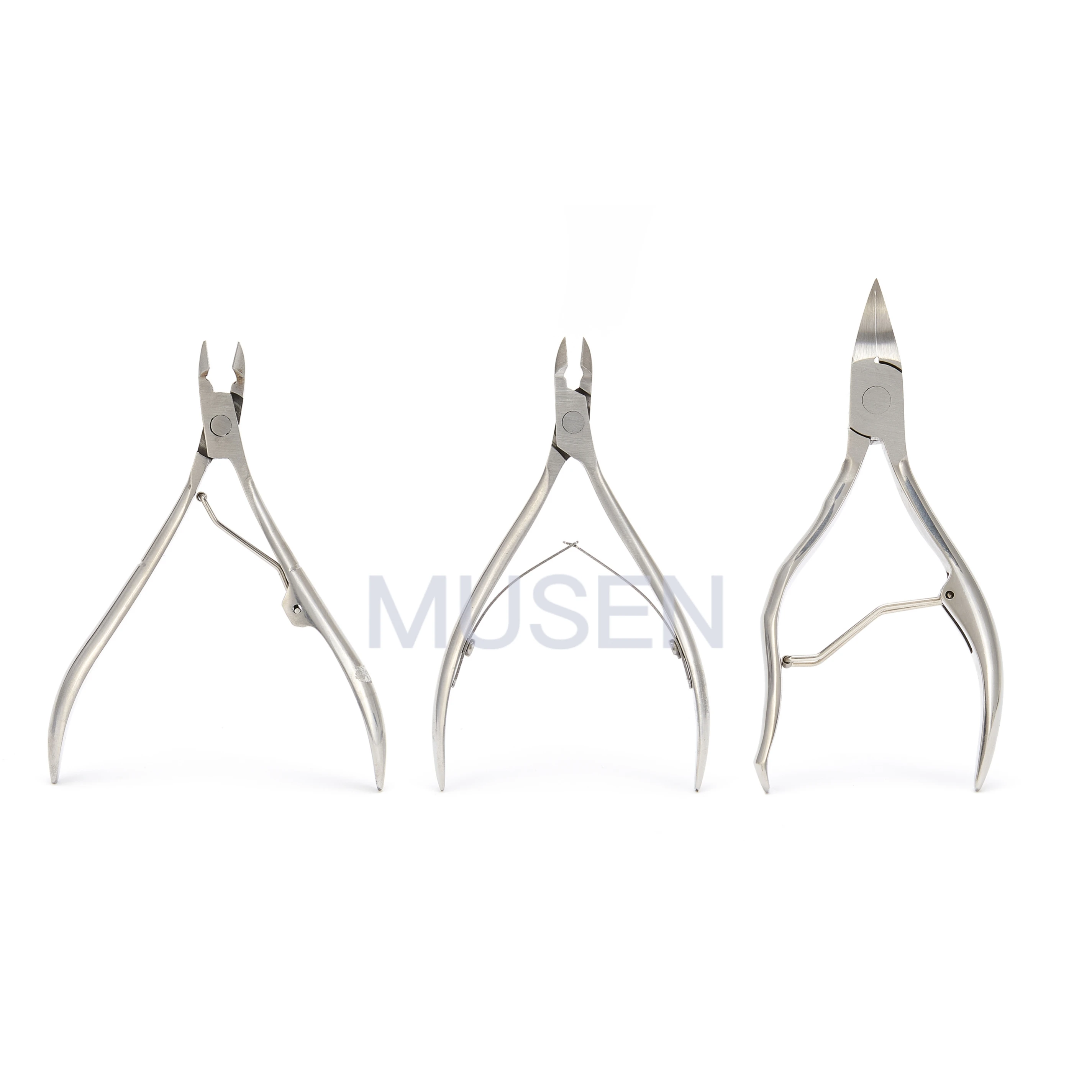 

stainless steel nail nipper professional manicure tools, Silver