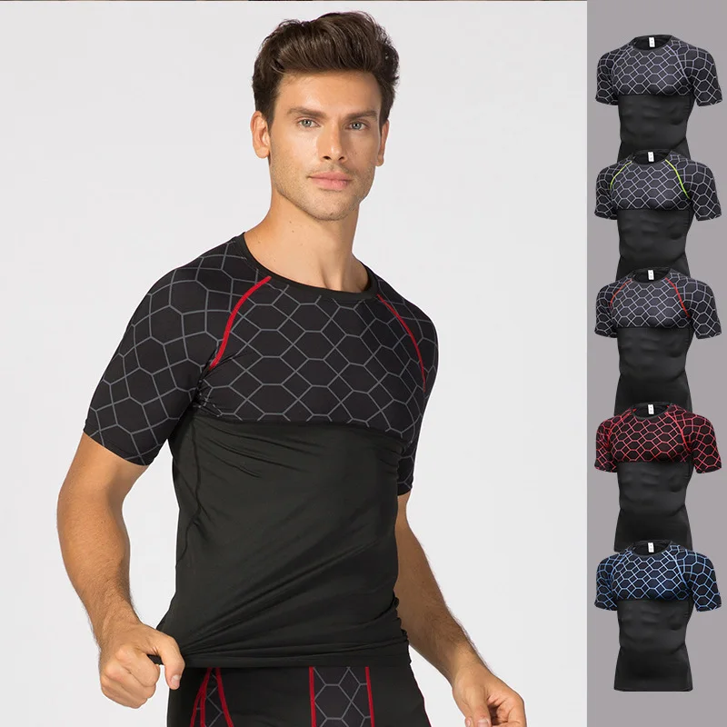 

Gym Athletic T-shirt Bodybuilding Men Fitness T Shirt