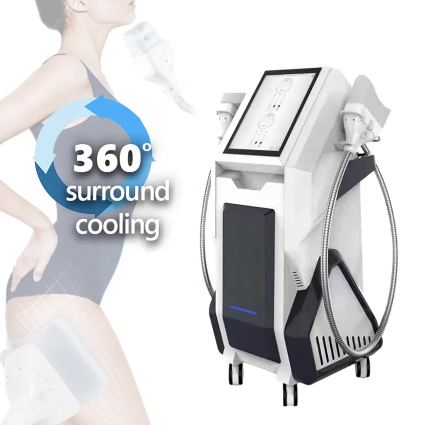 

Newest cryolipo machine 2021 body slimming fat body freezing cryo360 diamond