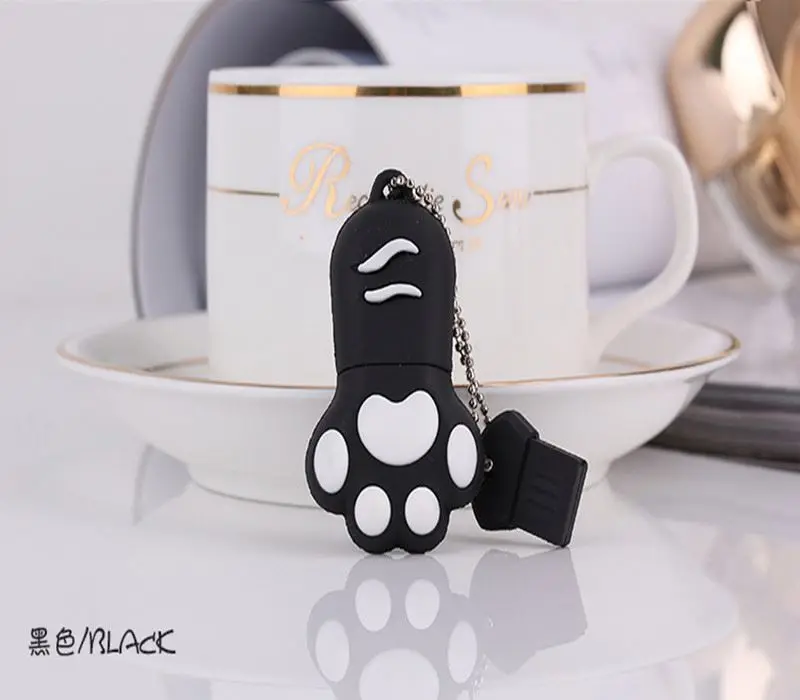 

PVC Footptint USB Flash Drive Custom Design Cute Promotion