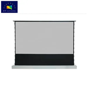 XY 120 inch Floor Rising ALR Projection Screen UST Projectors