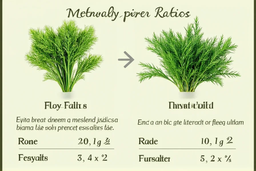 Proper storage containers for fresh and dried dill showing recommended methods
