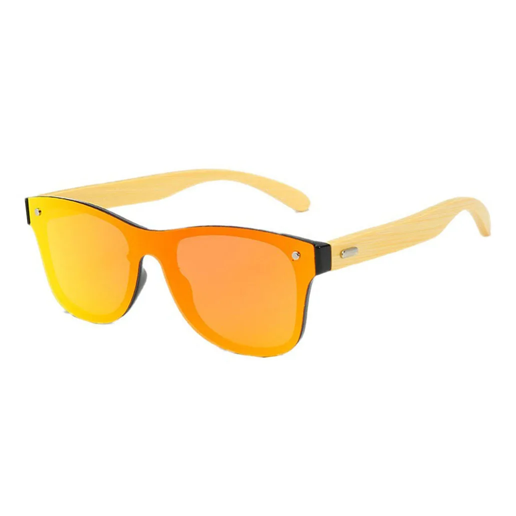 Polarized bamboo Glasses Fashion UV400 Plastic Sun Wholesale price Women men bamboo Sunglasses