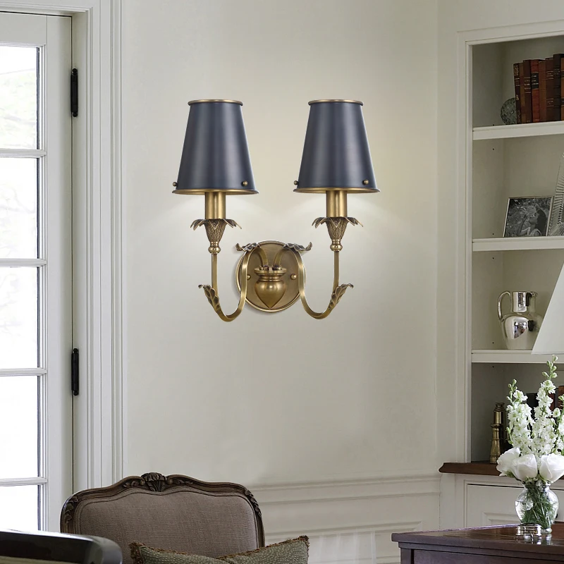 solid brass wall lamp decoration