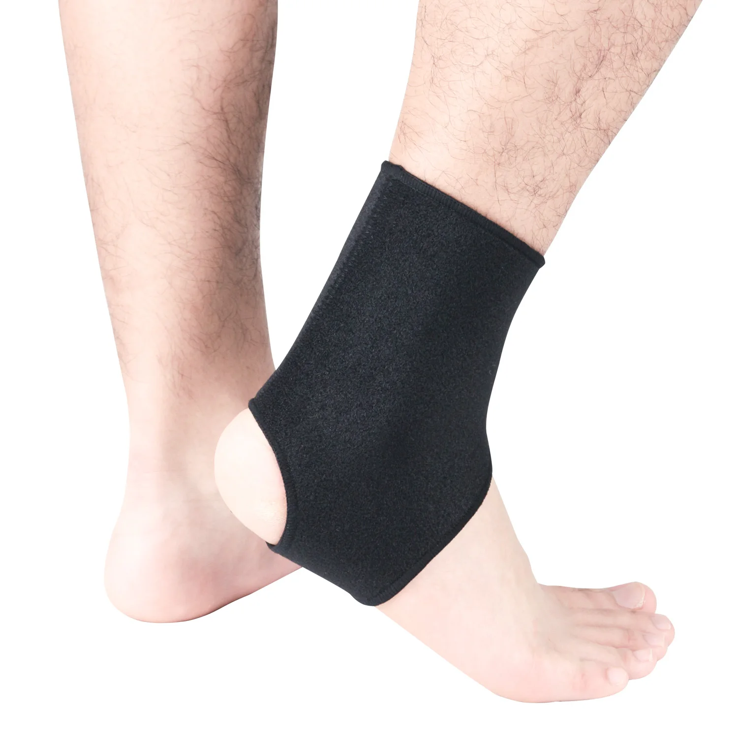 

High quality ankle guard ankle protector customized bandage compression foot ankle stabilizer brace, Black