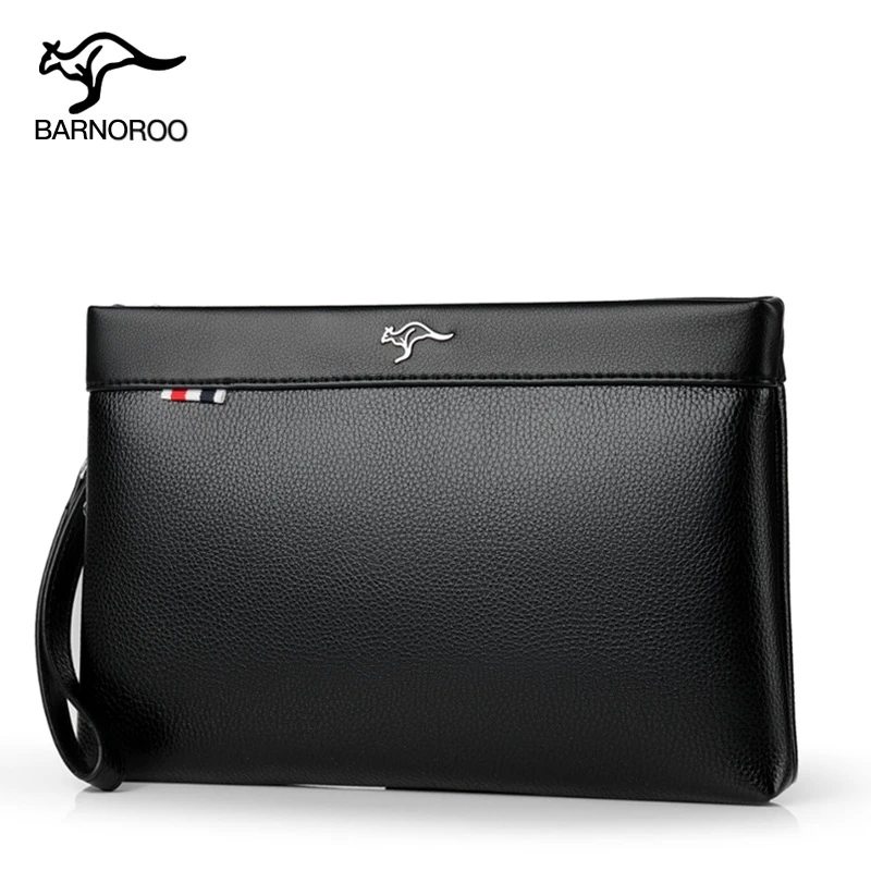 

Leather Men Purses And Handbags Handmade Knitting Clutch Soft Leather Large Capacity Men Shoulder Bags XF1005, 2 colors