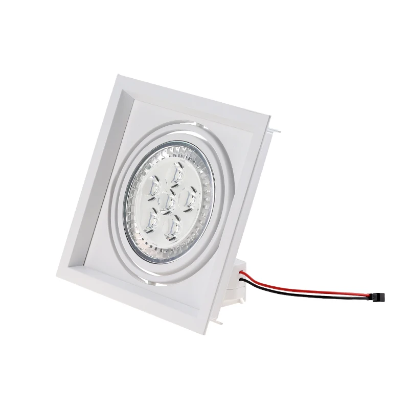 
Black White AR111 Fixture Recessed Downlight Housing AR111 Light Fitting 