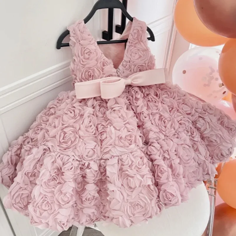 

MQATZ Flower Girl Princess Dress Flower Girl Dress Party Wedding Party Dress For Girl