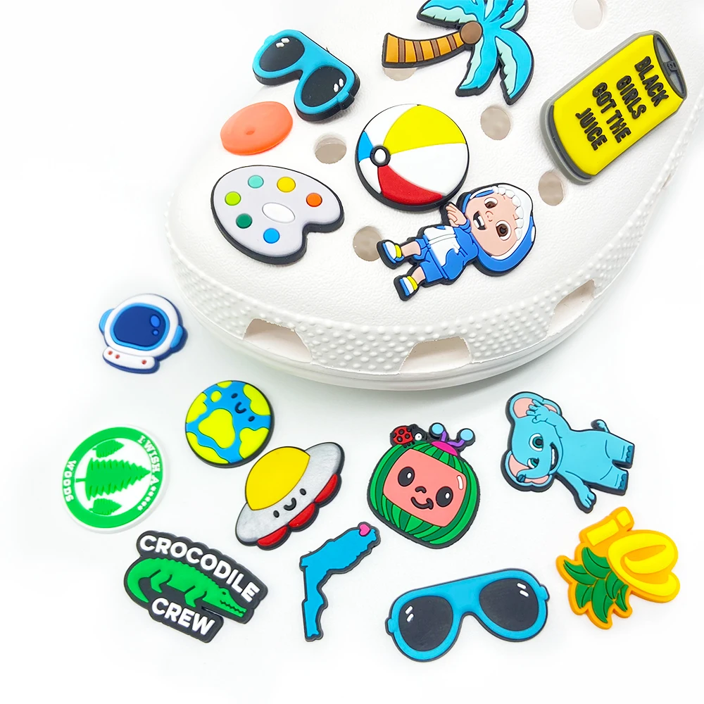 

High Quality Cheap Custom Soft Pvc Rubber Shoes Charm, Custom color