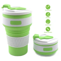 

Multifunctional Collapsible Silicone Coffee Cup Foldable Silicone Cup Silicone Collapsible Cup