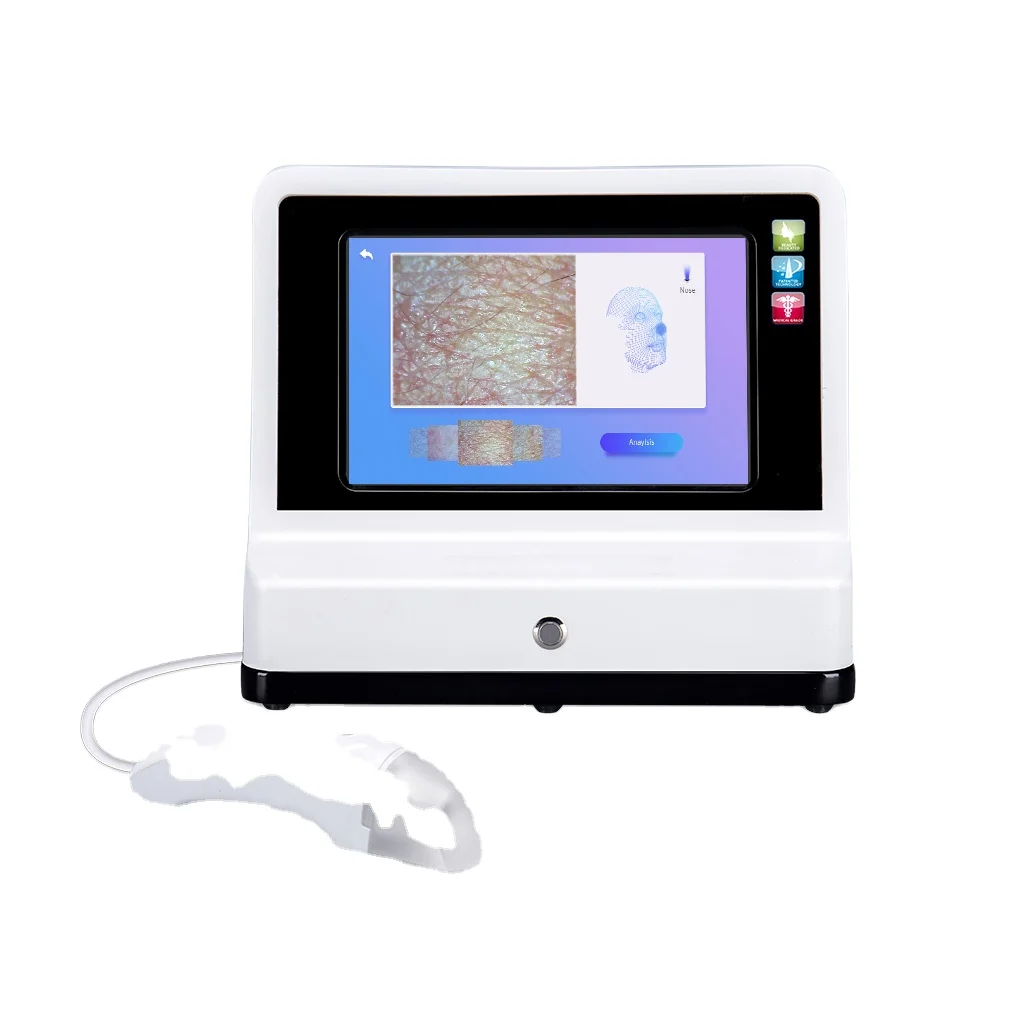 

multifunctional skin analyzer machine skin scanner oil and grease and moisture analysis