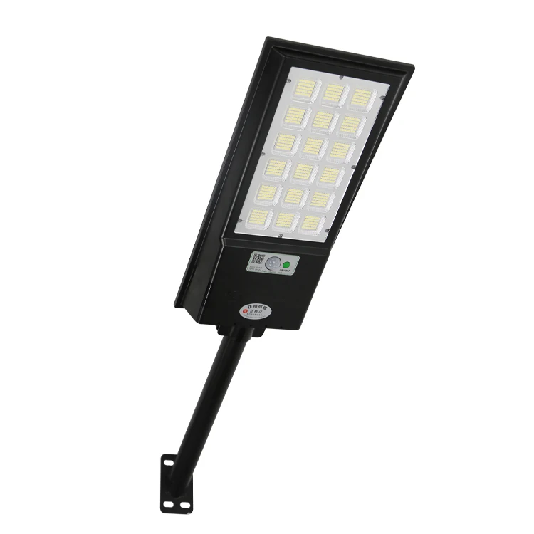 Smart waterproof integrated outdoor 100w 150w all in one led solar panel power street light