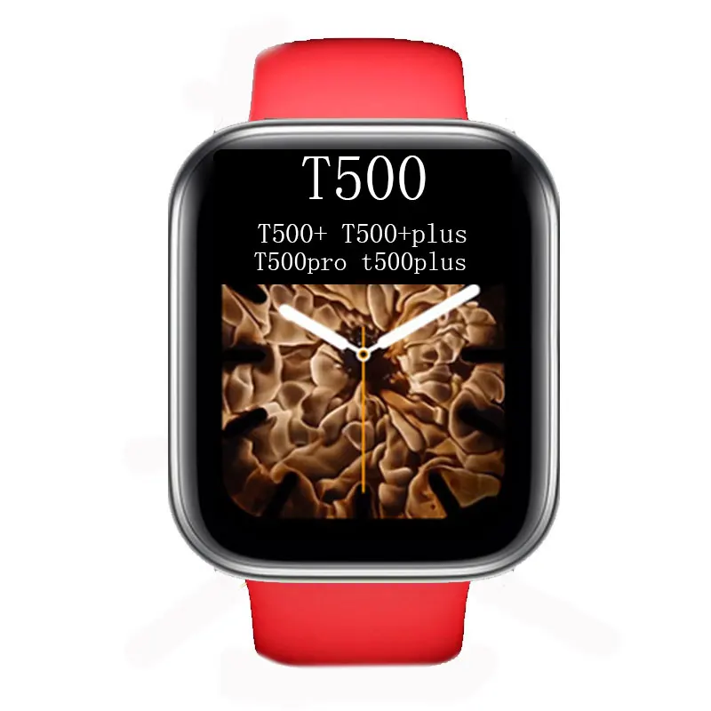 

T500 plus 1.75 inch smart watch smartwatch reloj inteligente t 500 2021 t500plus serie seri 6 pro hiwatch t 500, Depend on item