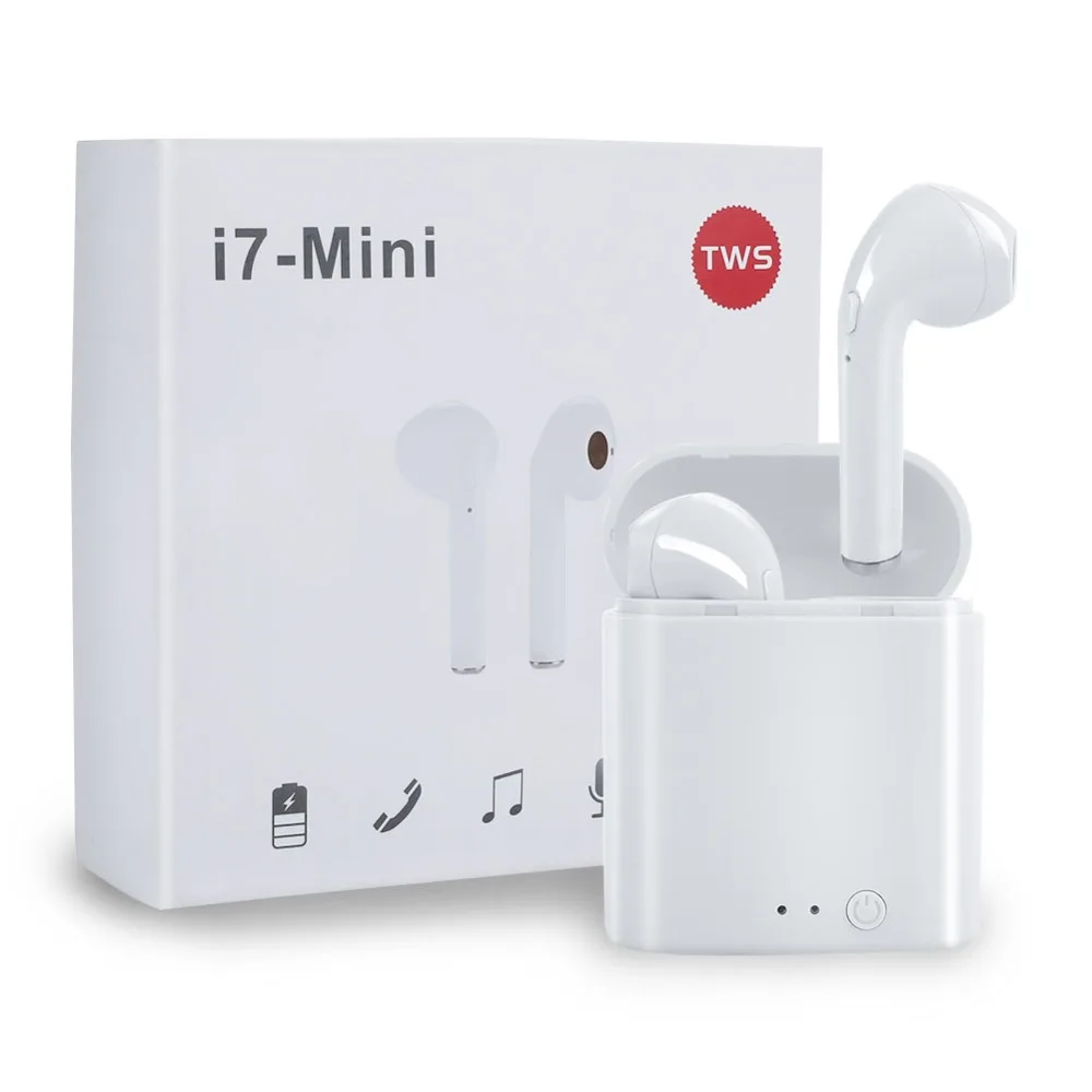 

I7mini TWS In-Ear Stereo Earbuds Wireless BT 5.0 Earphones Mini Style Earphones Sports Handsfree Headset