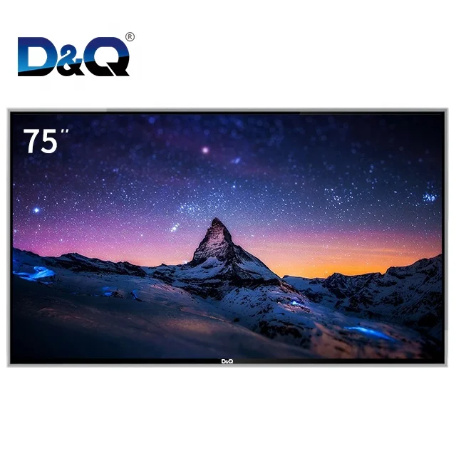 

read to ship mega tv screen  1+8G smart tv 4k ultra hd television led tv televisor