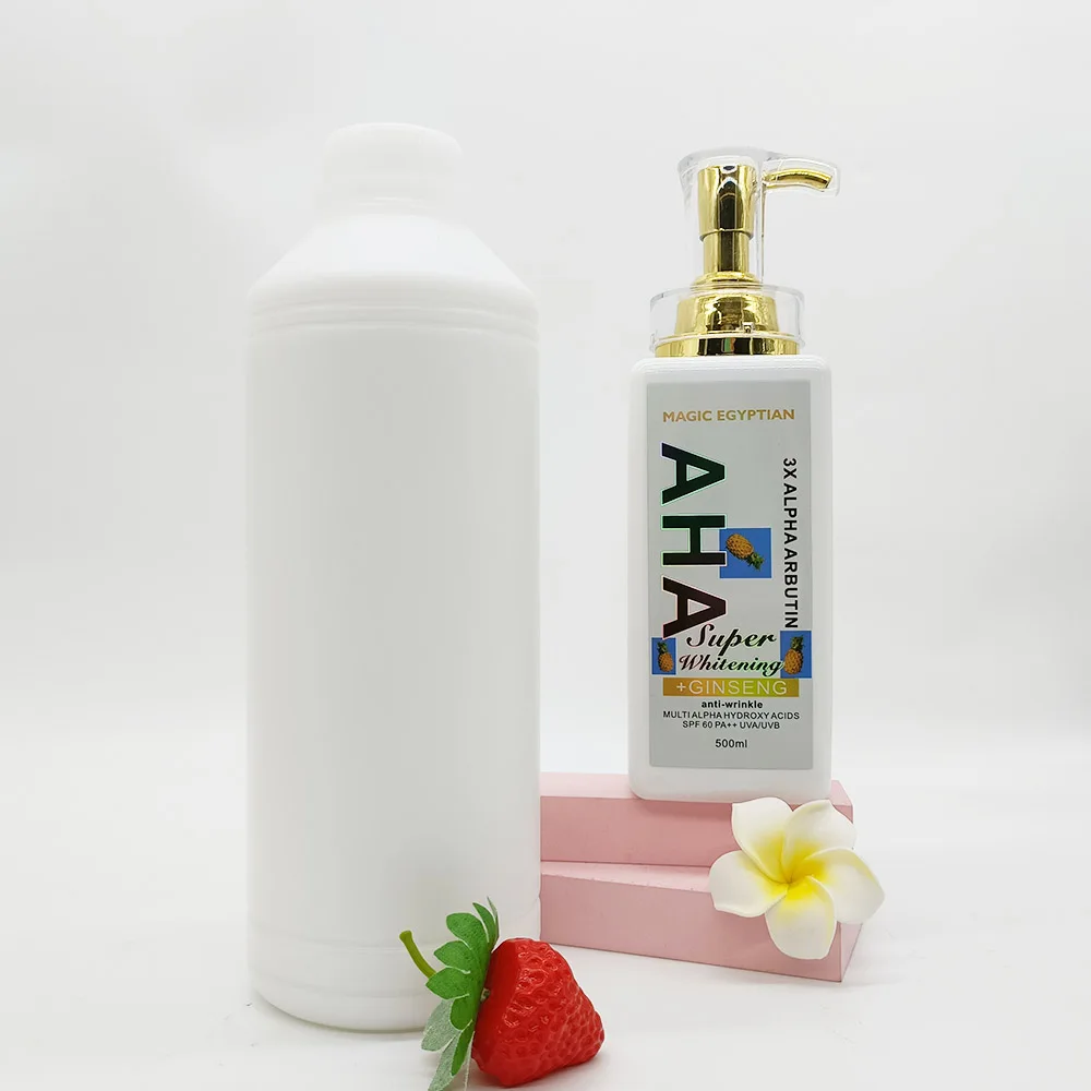 

Super Whitening Moisturizing And nourishing Skin Care Lotion Product With Collagen Vitamin E & C 1 Litre For Black Skin