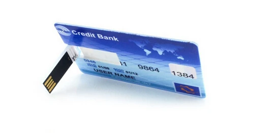 Customized credit card Usb business card Flash Drive Stick - ANKUX.COM