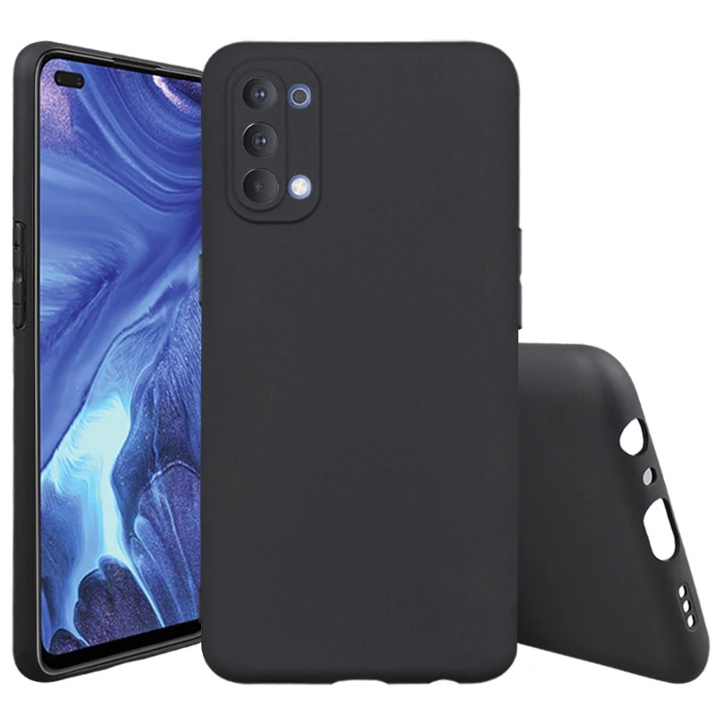

Stock 1.2mm Eco-friendly Matte Soft TPU Back Cover Mobile Cell Phone Case for OPPO RENO 3 4 Pro 4G 5G A53 2020 Housing