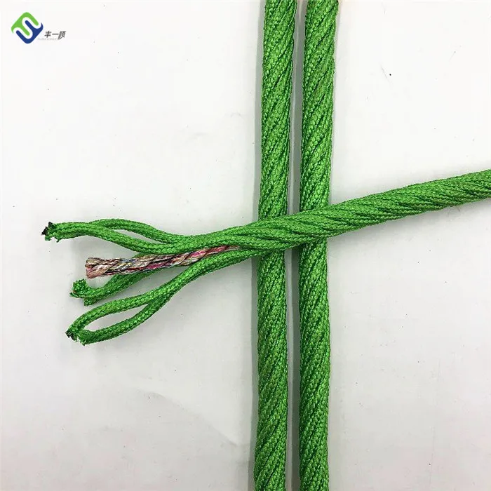 

16mm 6 strand PET or PP outdoor combination playground rope for climbing net, All regular colors