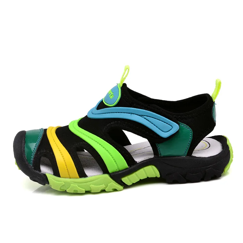 
2019 Hot Sale Closed Toe Fashion Baby Children Kids Sport Sandals Shoes for Boys and Girls 