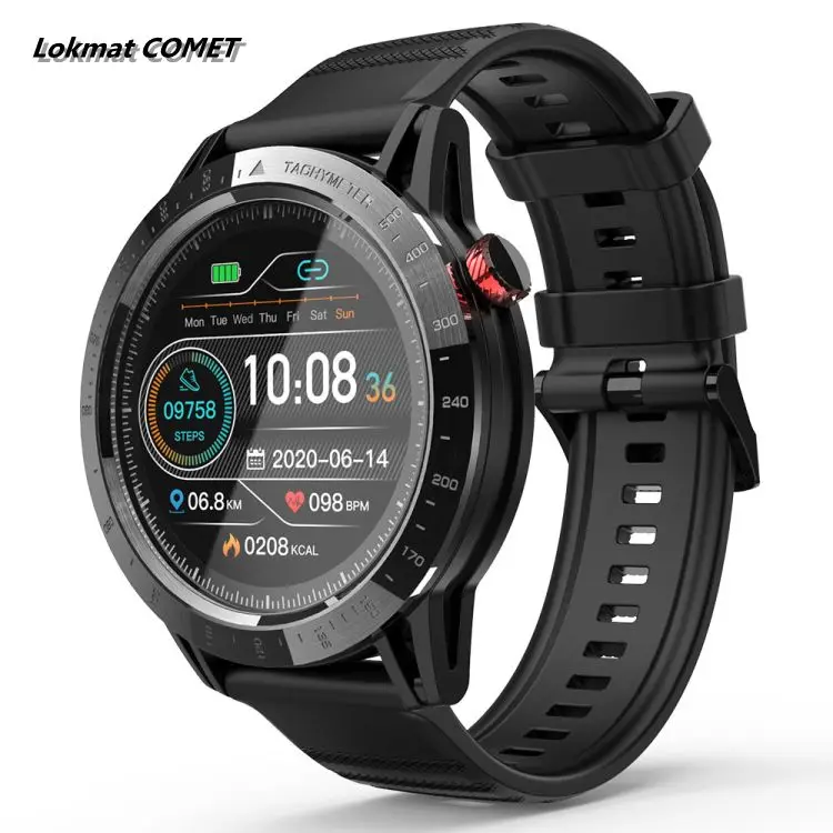 

2021 New Lokmat COMET Smartwatch Support Sleep Heart Rate Blood Pressure Monitor IP68 Sports Lokmat COMET Waterproof Smart Watch