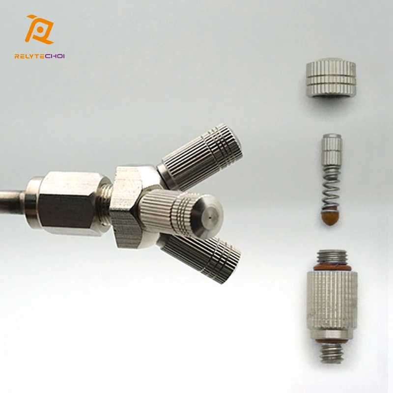 

Wholesale New Design Atomizer Fogging 0.5 Metal Micro Nozzle For Dust Fall