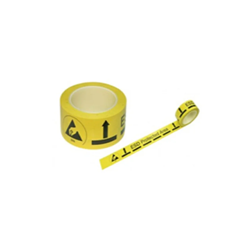 Esd Protected Area Industrial Tape/ Antistatic Yellow Refliective