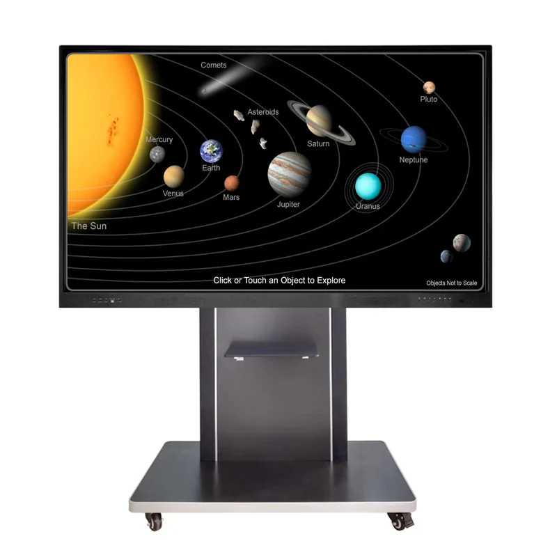 

65 75 86 Inch Multi Touch Screen All in One Pc Interactive Flat Panel for Education Android USB OEM Status Windows School Series