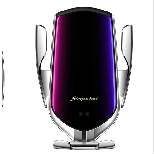 

10W Fast Qi Wireless Charging Wireless Car Charger Free Shipping's Items, Silver, gold