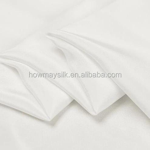 
Howmay crepe de chine 100% pure silk fabric 16m/m 45