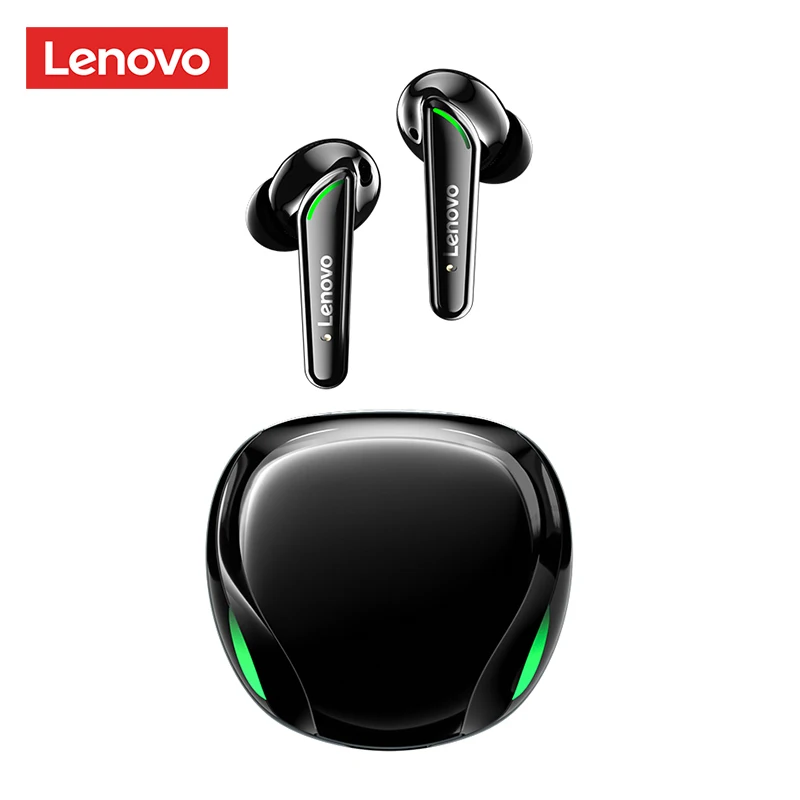 

Original Lenovo XT92 Headset Gamer TWS BT5.1 Game Low Latency Wireless Gaming Headset Headphones With Mic 3D Stereo Bass, Black, white