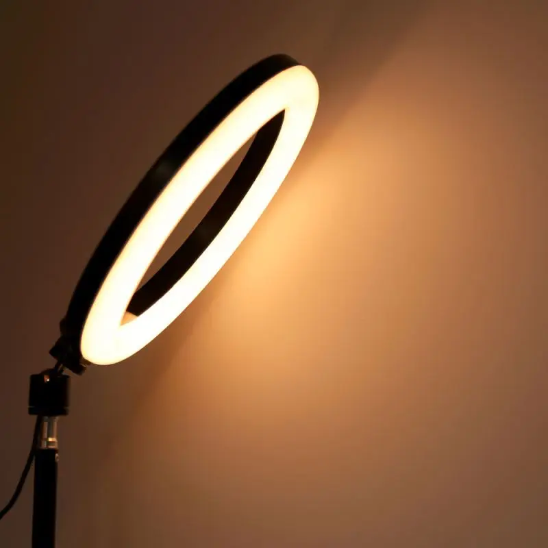 

YouTube Live 12 Inch LED Ring Light Phone Video Light Tripod Ring Warm Fill Light
