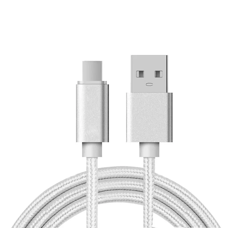 

Hot selling 1M 2M 3M Nylon braided USB data cable 2A customizable length Quick Charger 8 pin for iPhone 11/11pro/7plus/X/XS MAX, White/rose gold/gold/grey