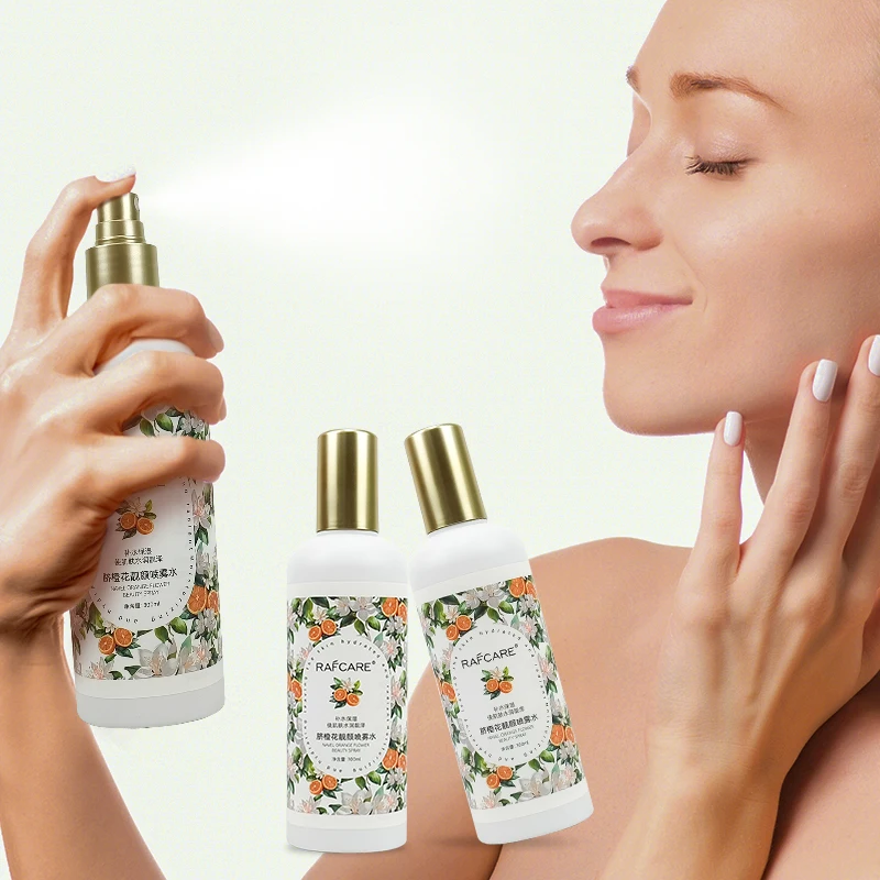 Sunblock Spray for Face Fragrance-free Nourishing & Hydrating and Squalane & Orange Blossom Face Mist With SPF