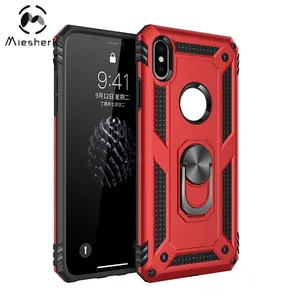 iPhone X XS Phone Case Ring Holder & Magnetic Kickstand
