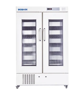 
BIOBASE Refrigerators Refrigeration Eqipment LED Display Foam glass Door Blood Bank Refrigerator 