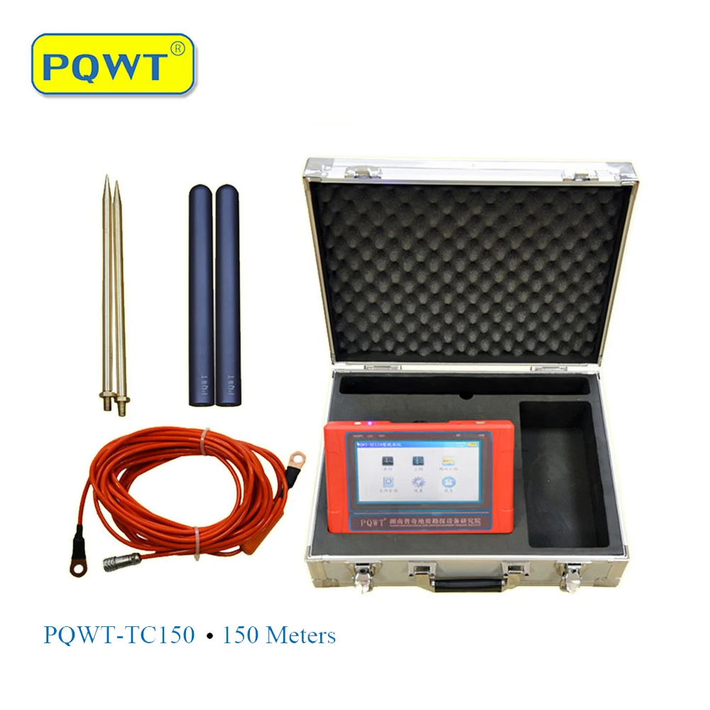 

PQWT TC150 Underground 150m Detect Water Finder Water Detector for Drilling Water Well